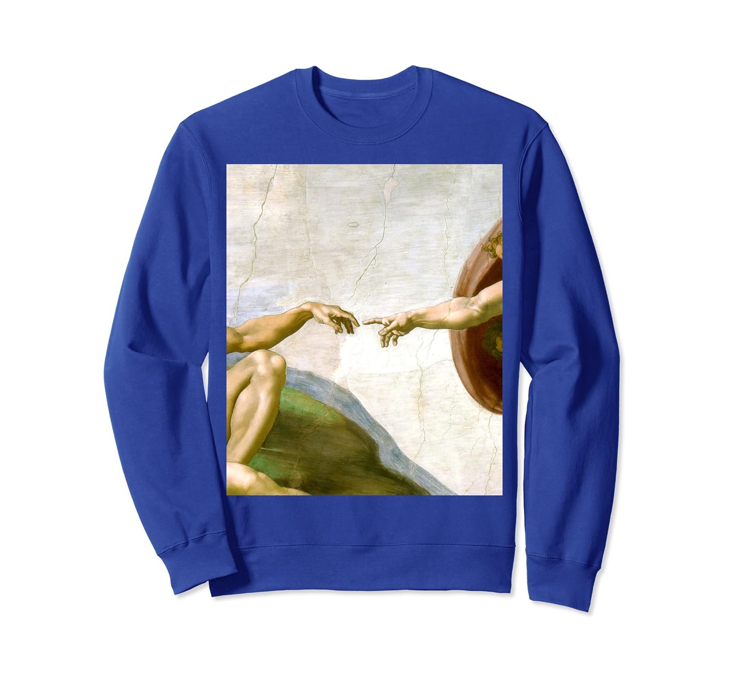 Creation of Adam Painting by Michelangelo Sistine Chapel-anz