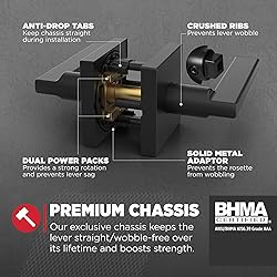 Kwikset Halifax Interior Passage Door Handle, Lever
