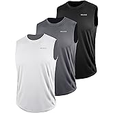 NELEUS Men's Dry Fit Workout Running Muscle Tank Top