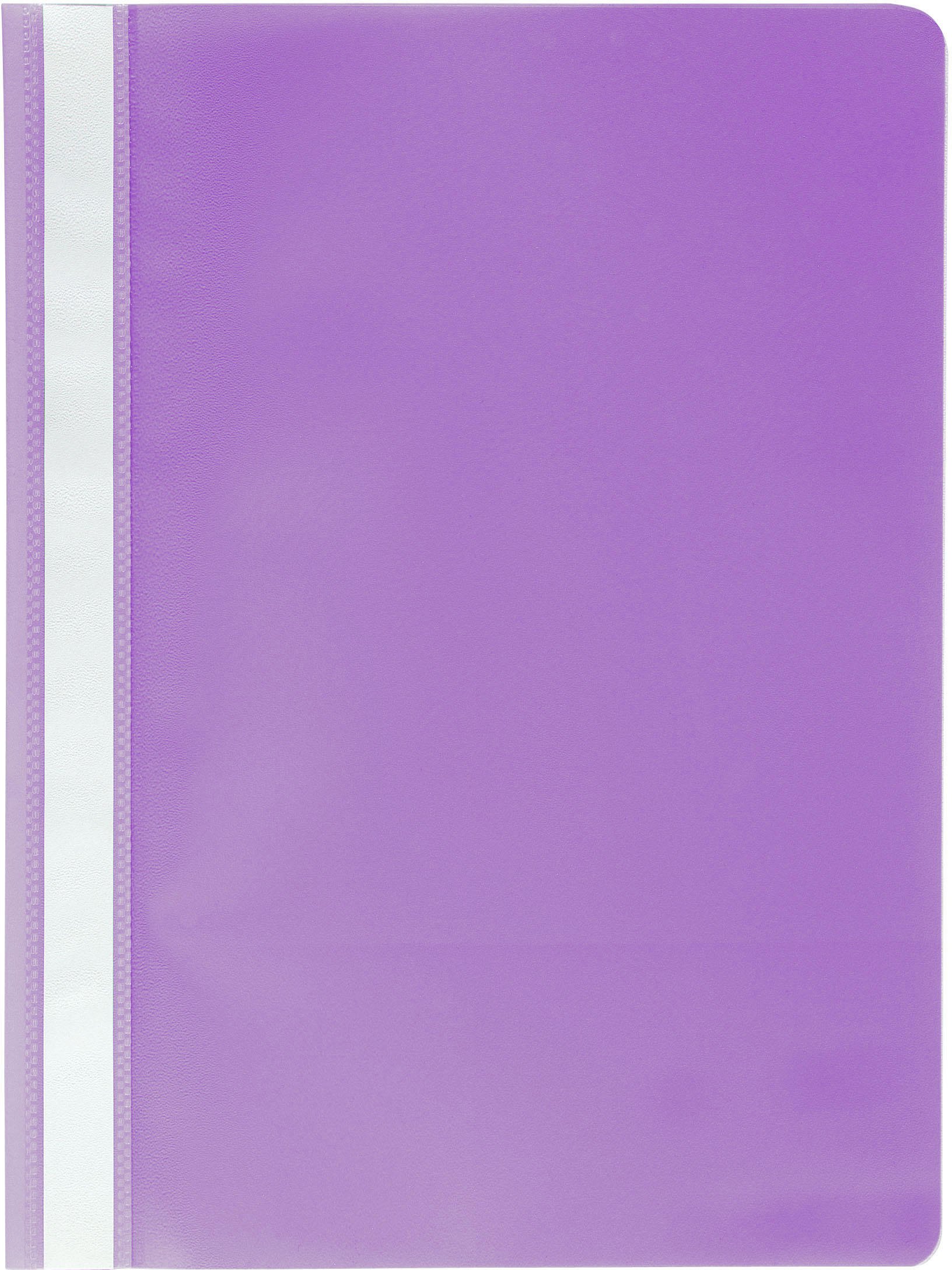 Exacompta - Ref 449218B_PAQ - PP Transfer File - Suitable For Use With A4 Documents, Premium PVC, Clear Front Cover, Holds Approx. 100 Sheets - Purple (Pack of 25)