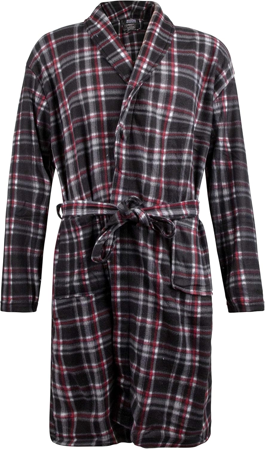 Mens Fleece Robe 100/% Polyester Ecko Unltd