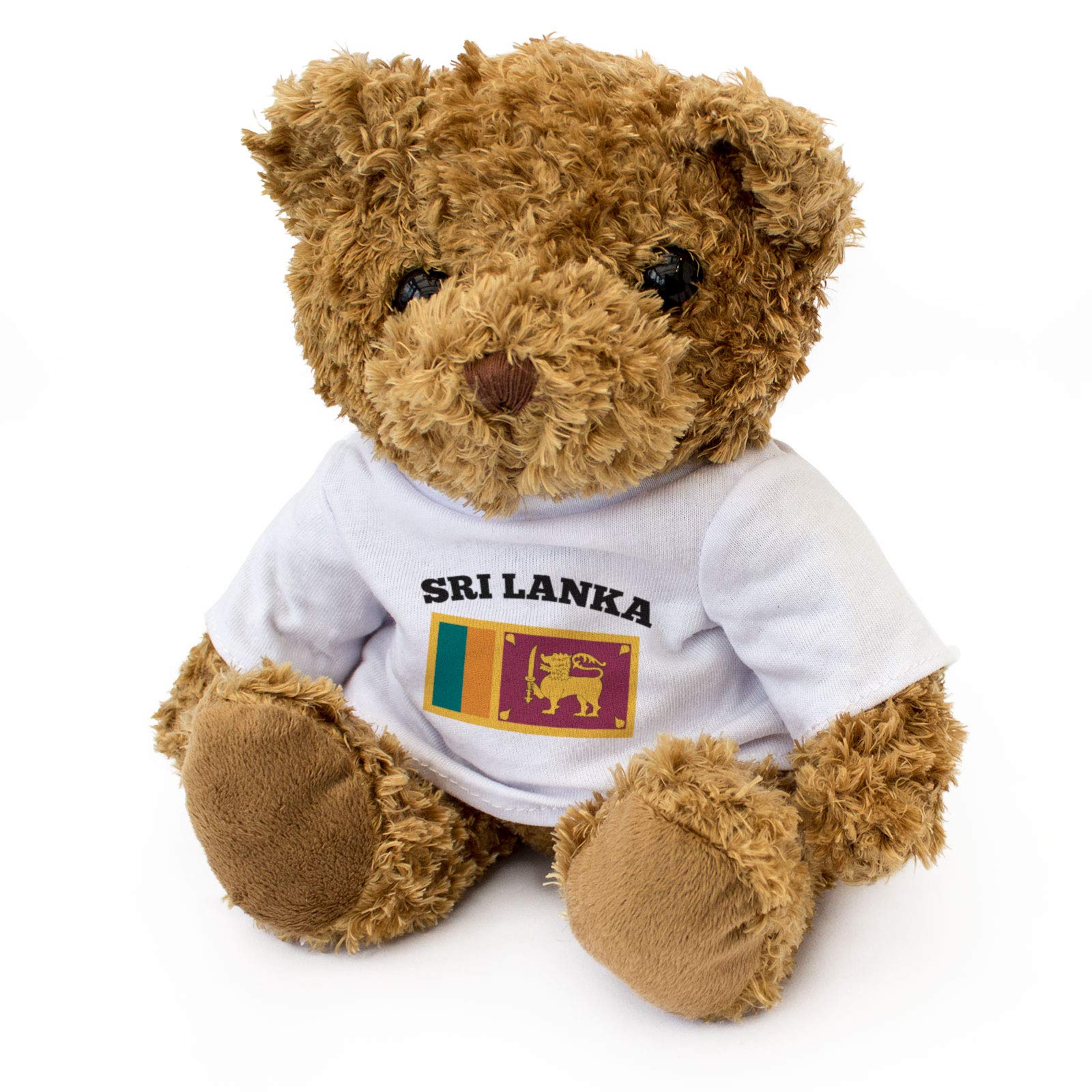 NEW - SRI LANKA Flag - Teddy Bear - Cute Cuddly Soft - Gift Present