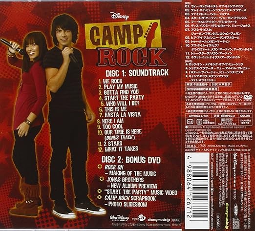 O S T Camp Rock Special Edition Bonus Cd Dvd Amazon Com Music