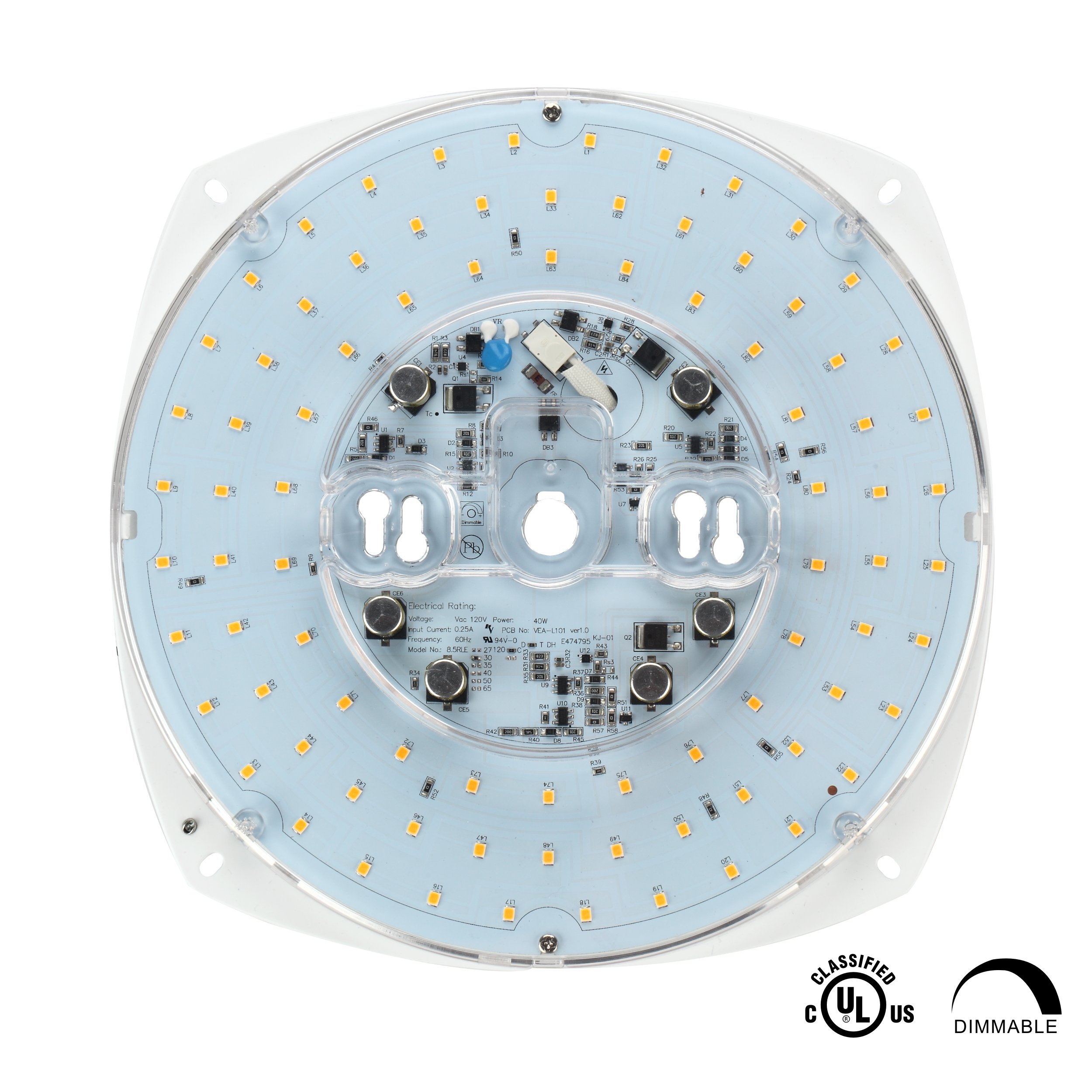 Silverlite 8.5" LED Retrofit Kit Light Engine for Ceiling Fan Light