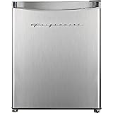Frigidaire EFR182 1.6 cu ft Stainless Steel Mini Fridge. Perfect for Home or The Office. Platinum Series, 1.8