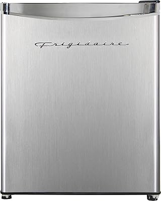 Frigidaire EFR182 1.6 cu ft Stainless Steel Mini Fridge