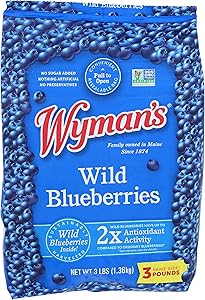 WYMANS OF MAINE Wild Blueberries, 48 OZ