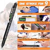 Chipate 9 in 1 Multi Tool Pen Gift for Men Dad Valentine Birthday view 4