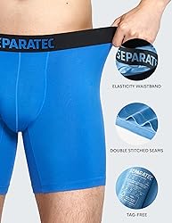 Separatec Men's Underwear Breathable Rayon Made