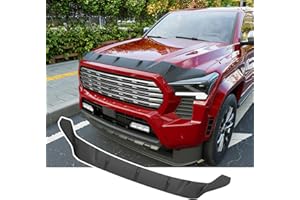 xipoqix Hood Deflector Compatible with 2024 2025 Toyota Tacoma 2025 4Runner Hood Protector TPE Shield Replacement for 24-25 Toyota Tacoma Accessories