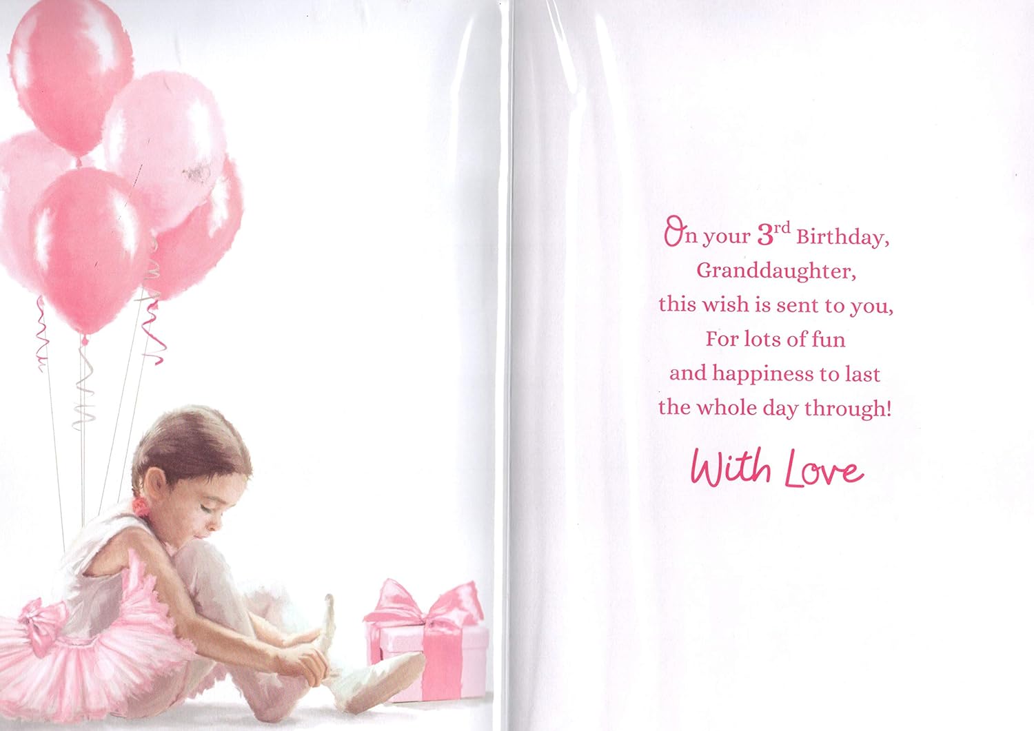 Great-Granddaughter 3rd Birthday Card – Cards Through The