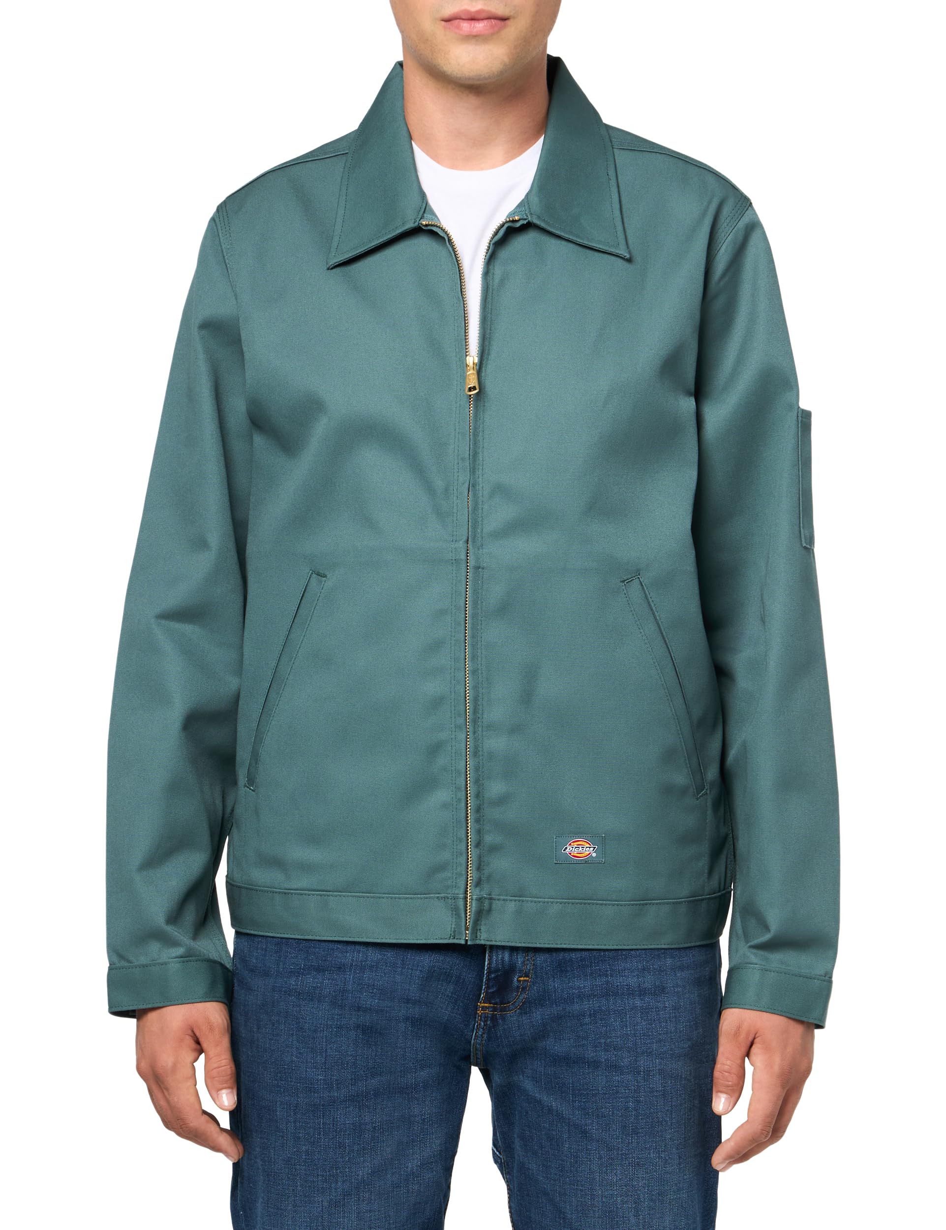Dickies Unlined Eisenhower Jacket, LINCOLN GREEN, L RG Image