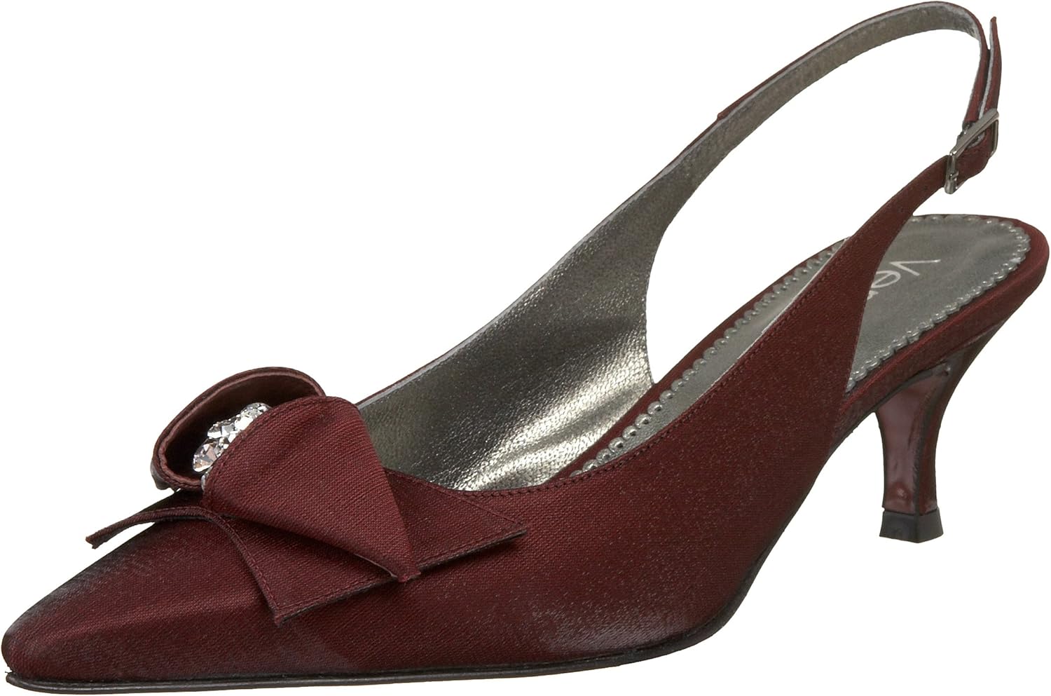 Versani Women's 33 Pump, Burgundy, 7 M US Pumps