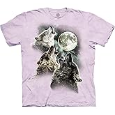 The Mountain Three Wolf Moon Short Sleeve Tee