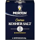 Morton Salt Kosher Salt, Coarse, Food Service, 48 Ounce, Packaging May Vary
