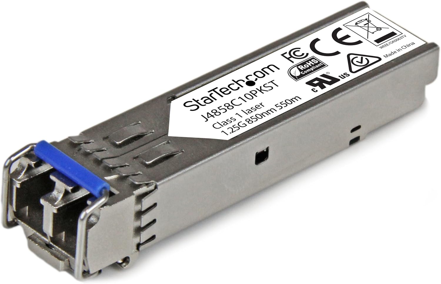 StarTech.com 10 pack HPE J4859C Compatible SFP Module, 1000BASE-LX, 1GbE Single Mode (SMF)/MMF Optic Transceiver - Image 3