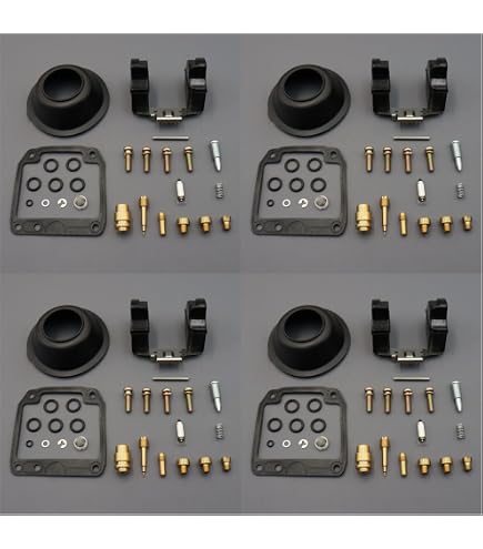 Carburateur Reparatieset Voor Yamaha XJ700 Maxim X – 1985-1986, Metaal En Rubber, 4-delige Kit