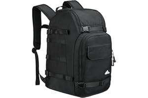 ROYAL MOUNTAIN 40L Ski Boot Bag Backpack, Waterproof Snowboard Boots Backpack for Skis, Snowboard, Ski Helmet & Accessories