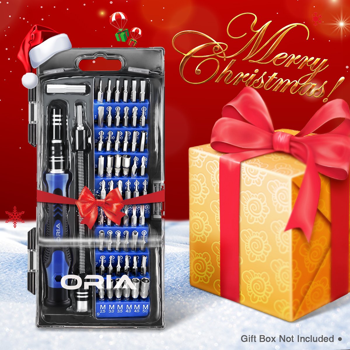 ORIA Screwdriver Set, Driver Kit, Professional Repair Tool Kit