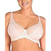 HSIA Minimizer Bras for Women, Full Coverage Lace Bra for Heavy Breasts Unlined Bras with Underwire