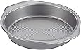 Circulon Nonstick Bakeware Nonstick Baking Pan / Nonstick Cake Pan, Round - 9 Inch, Gray
