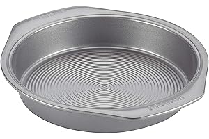 Circulon Nonstick Bakeware Nonstick Baking Pan / Nonstick Cake Pan, Round - 9 Inch, Gray