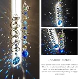 H&D Hyaline & Dora Crystal Rainbow Suncatcher Double-Spiral 17.7 in view 4