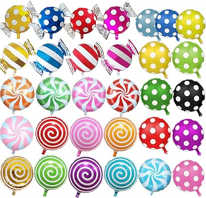 Amazon Com Sotogo 31 Pieces Sweet Candy Balloons Children