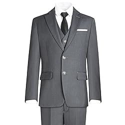 Marvelous World Suits Grey Slim Fit Size 6 Formal