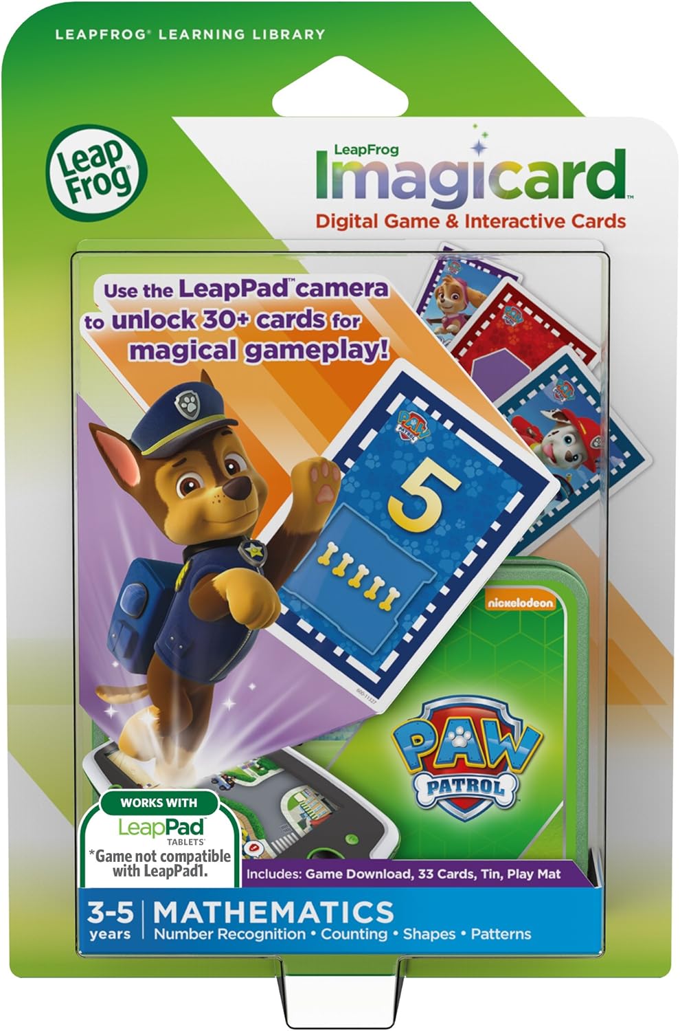 leapfrog leappad cartridge paw patrol