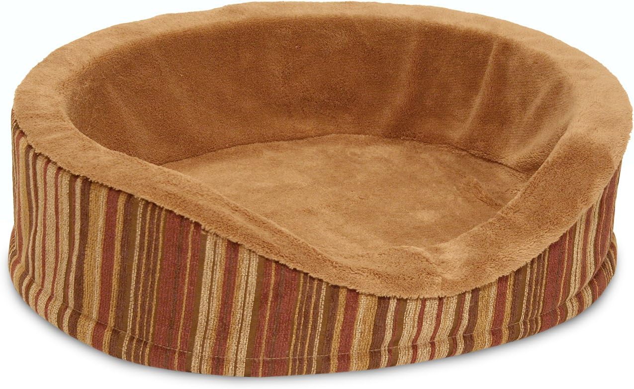 oval cushy dog sofa