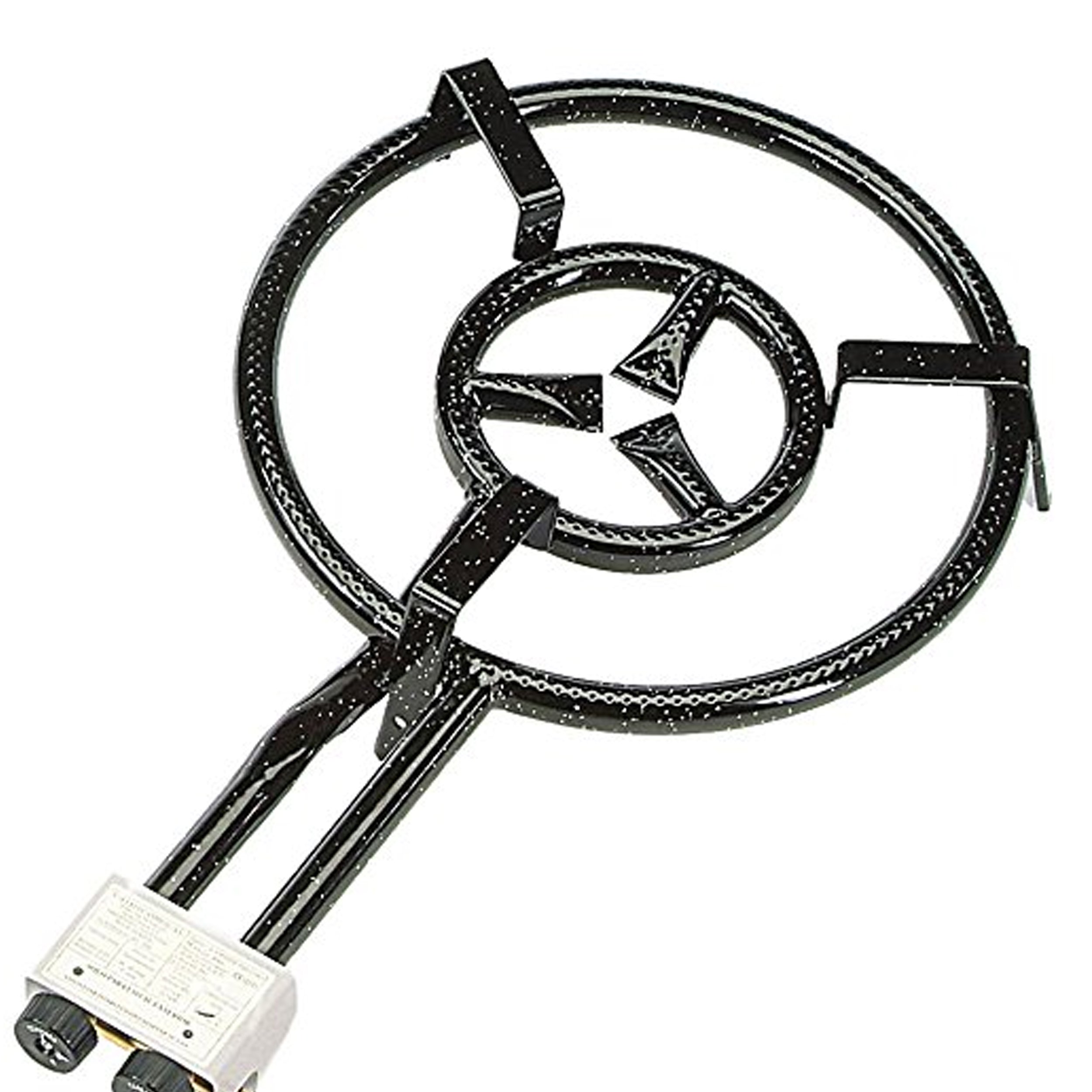 Vaello La Valenciana Paellero Gas Burner 2 Fire Ring, 400 Mm