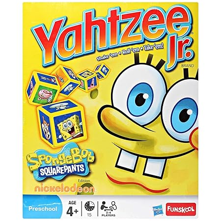 Funskool Yahtzee Jr. Spongebob Squarepants - Pack of 1, F