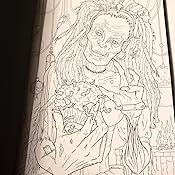 Nightmare: A Horror Coloring Book with Terrifying Monsters, Evil Women ...