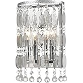 Elk Lighting 15380/2 Wall Sconce, Polished Chrome
