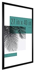 MCS Studio Gallery 27x40 Poster Frame Black
