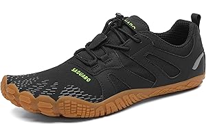 SAGUARO Barefoot Shoes for Men – Wide Toe Box Zero Drop Minimalist Shoes Trail Runner Sneakers