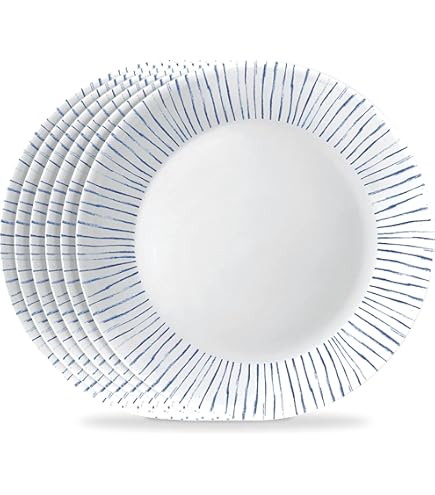 CORELLE HEARTHSTONE 食器セット Corelle Hearthstone Stoneware Square 16-Piece Dinnerware Set