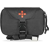 Lonloke Ifak Pouch-Rip Away Tactical MOLLE Trauma Kit Pouches | Quick Release Tear-Off Medical First Aid Kit Organiser with Red Immediate Identify For Emergency Surviva.