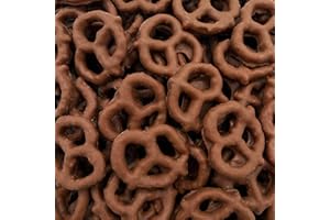 LAETAFOOD Milk Chocolate Covered Pretzels | 40 Ounce Bag | Salted Pretzels in Creamy Chocolate Coating