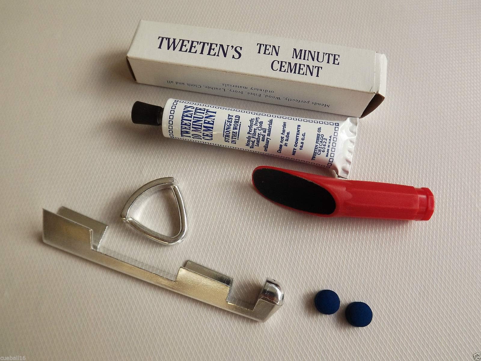 COMPLETE RETIPPING KIT WITH VARIOUS TIPS SIZES AND EXTRAS** (RED TIP SHAPER, 2 x BUFFALO BLUE DIAMOND 9mm)