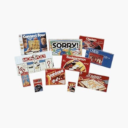 Amazon Com Popular Board Games Set Sports Outdoors