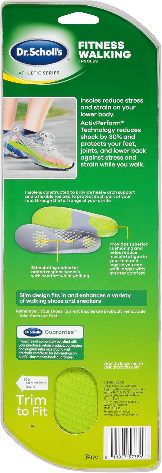 best dr scholls inserts for walking