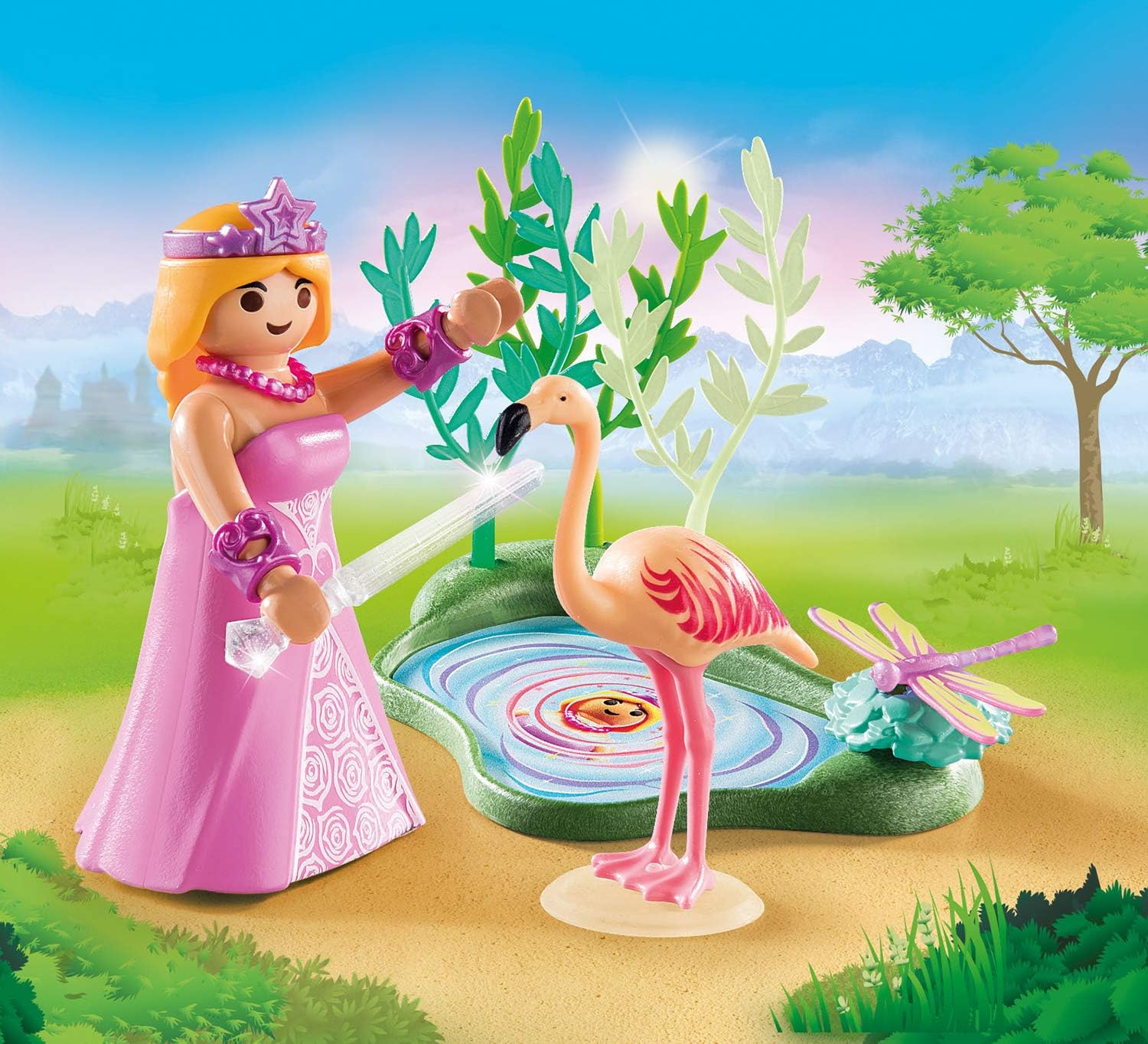 Playmobil Special Plus 70247 Princess at The Pond, for Ages 4+, Colourful - Image 3