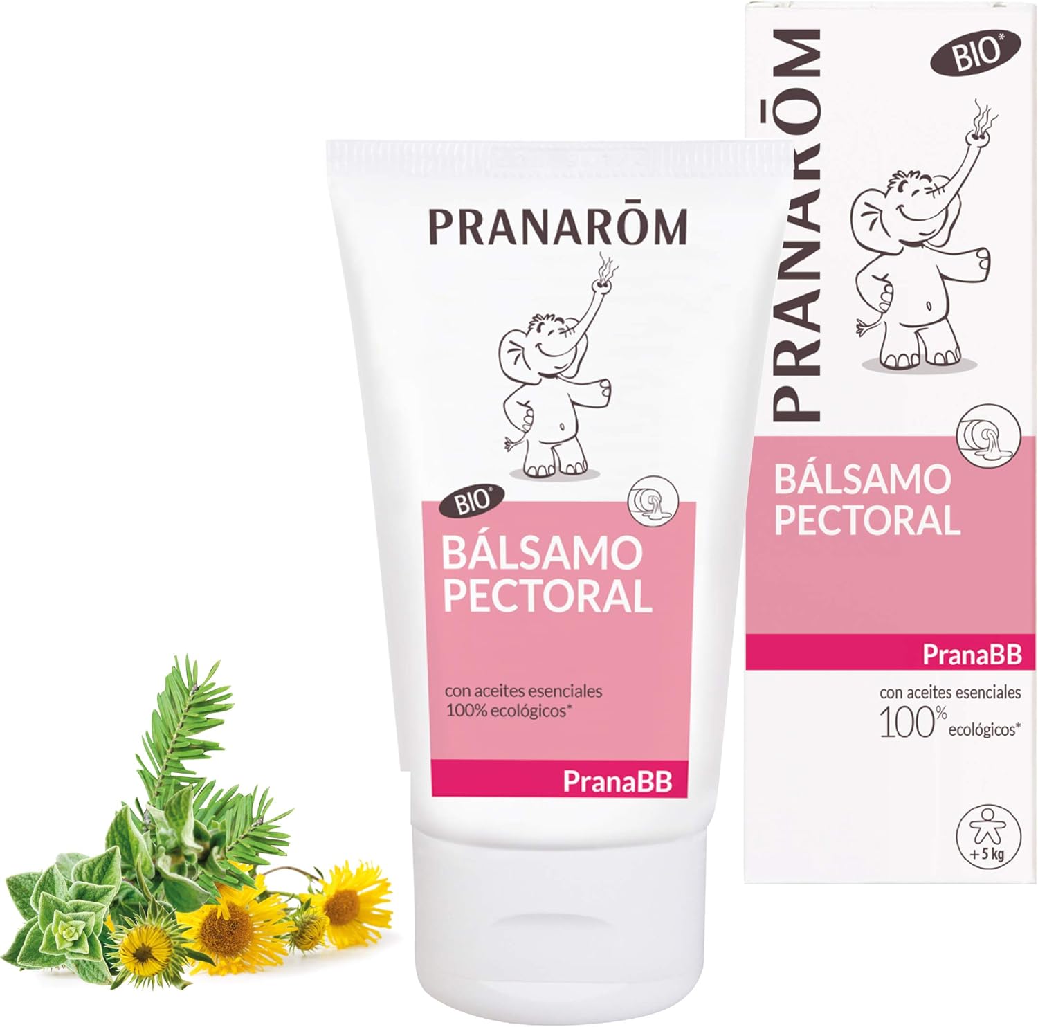 Pranarôm Pranabb - Bálsamo Pectoral Bio - 40 ml: Amazon.es: Salud y cuidado personal