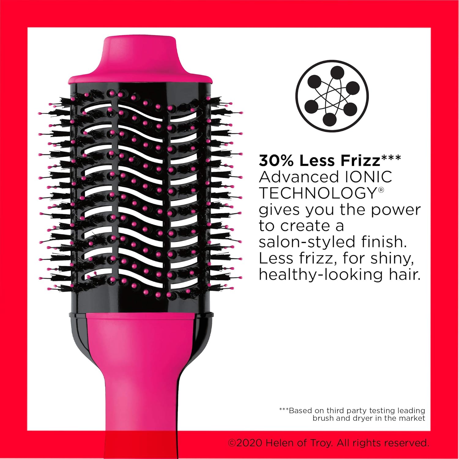 Revlon One-Step Hair Dryer And Volumizer Hot Air Brush, Mint: Beauty