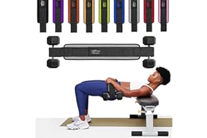 Hold weights up to 600lbs Zokani Fitness Hip Thrust Belt - Heavy duty, Comfortable, Adjustable hip belt for Glute Trainer with Anti-Slip Pads Upgrade hip thrust belt Ideal for Home Workouts with Dumbbells, Kettlebells, Plates Extra Padding for Gym and Home Fitness .