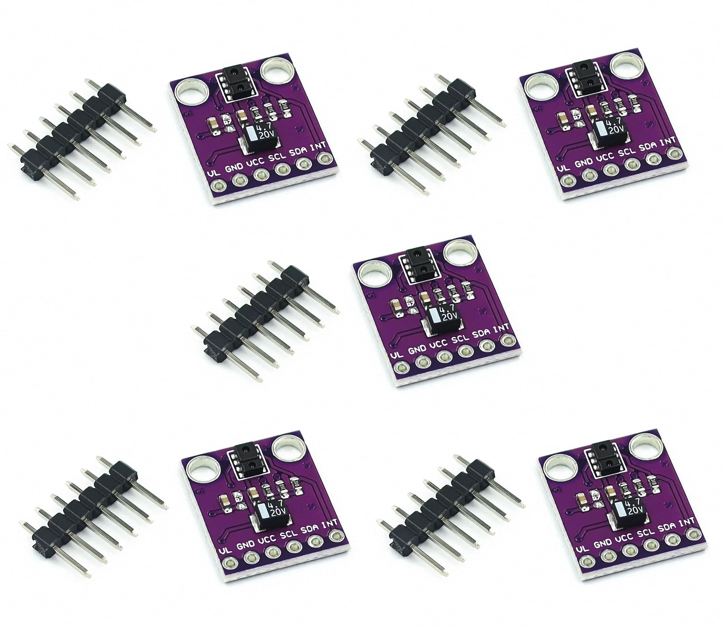 PAMEENCOS 5pcs APDS-9930 ALS IR RGB and Proximity