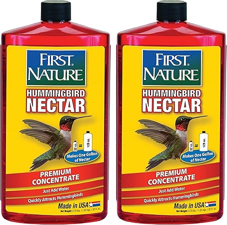 Amazon Com 2 Pack First Nature 3050 Red Hummingbird Nectar 16