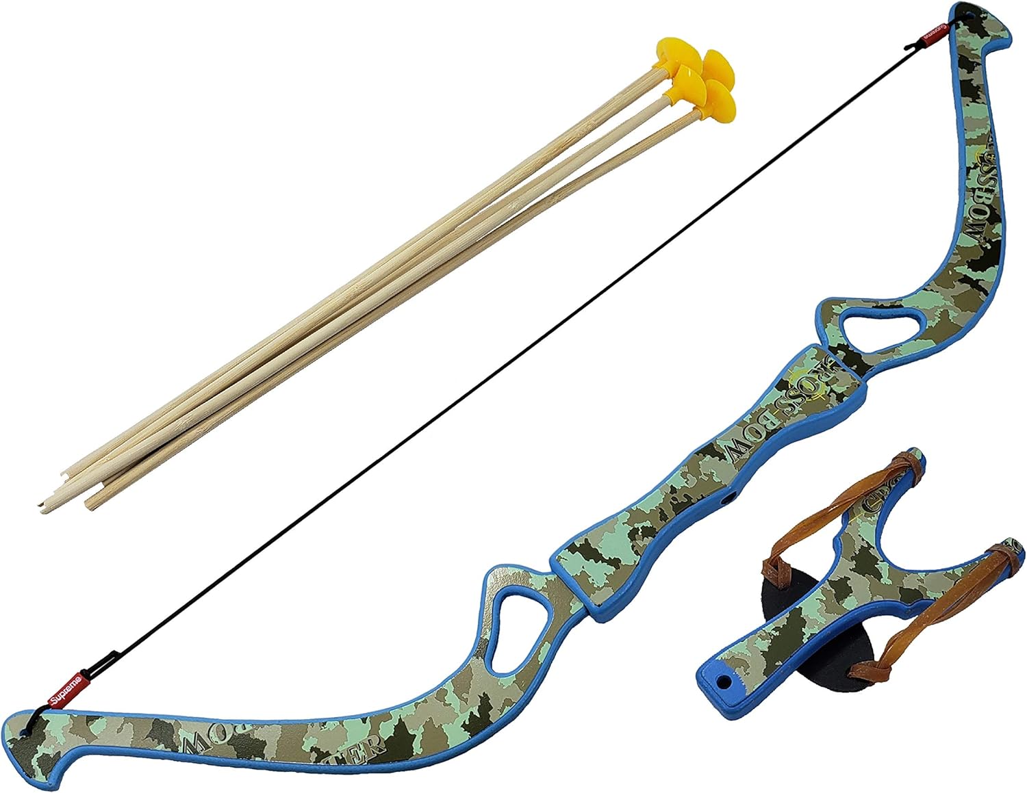 Adventure Awaits 2Pack Handmade Wooden Bow and Arrow Set 20 Wood Arrows and Sporting Goods